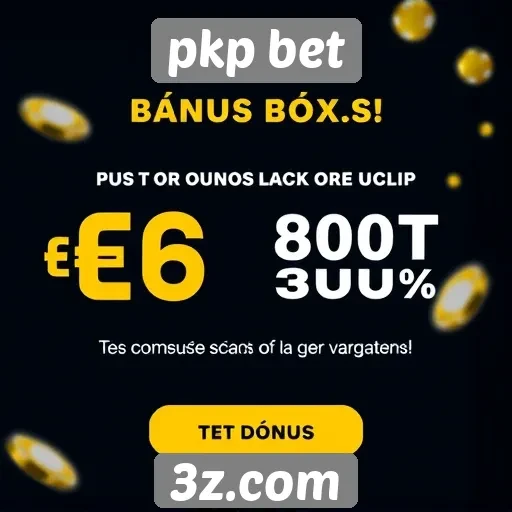Ofertas de bônus e promoções no pkp bet